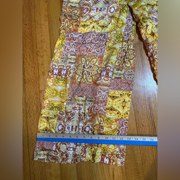 Christian Siriano Geometric  Wide Leg Pants Med (a4 - Picture 5 of 15